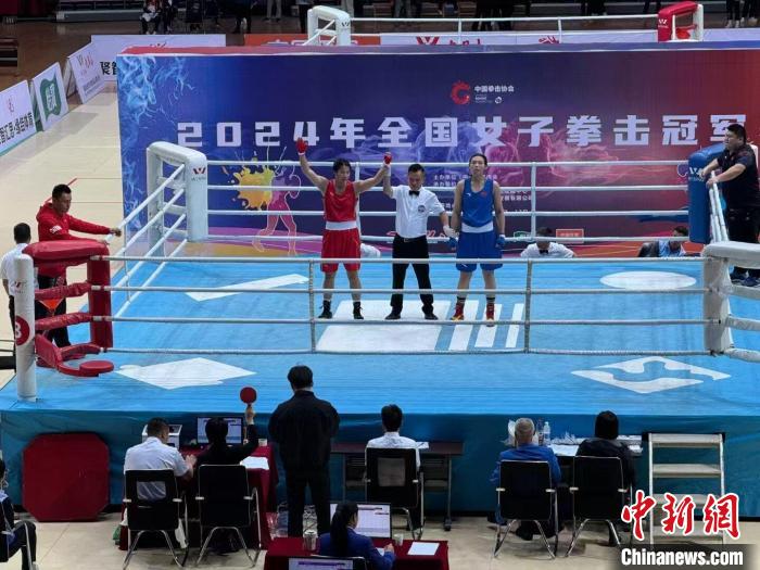 汪丽娜在2024年全国女子拳