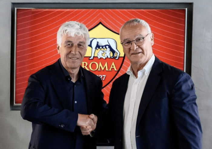 罗马双帅理念冲突引争议，加斯佩里尼发布会泪